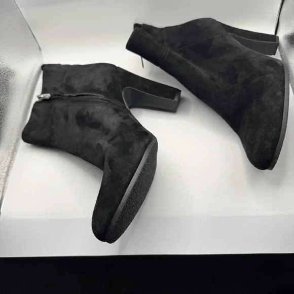Sam Edelman Ankle Bootie's Womens Sianna Suede  Black Size 10 M - Picture 8 of 14